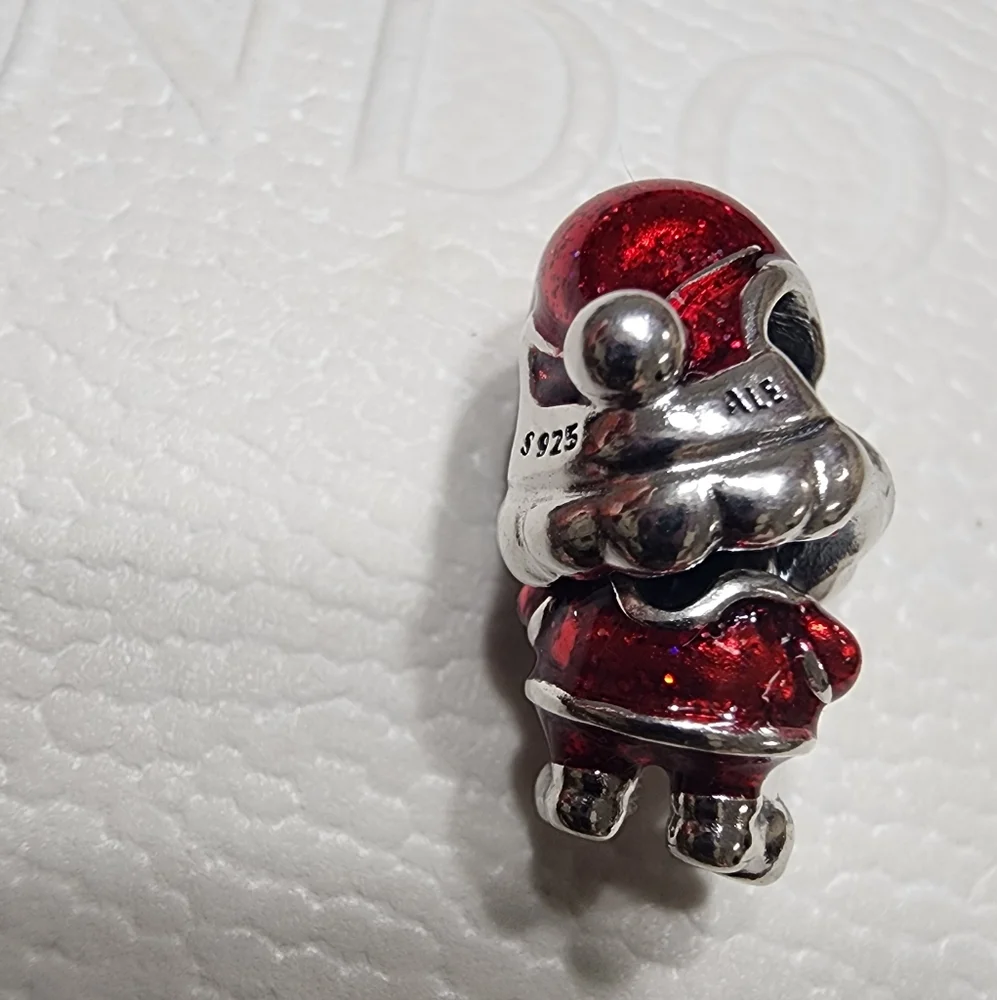 Pandora Playful Santa Charm